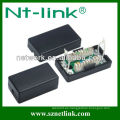 Caja de conexión black cat5e utp rj45 a rj45